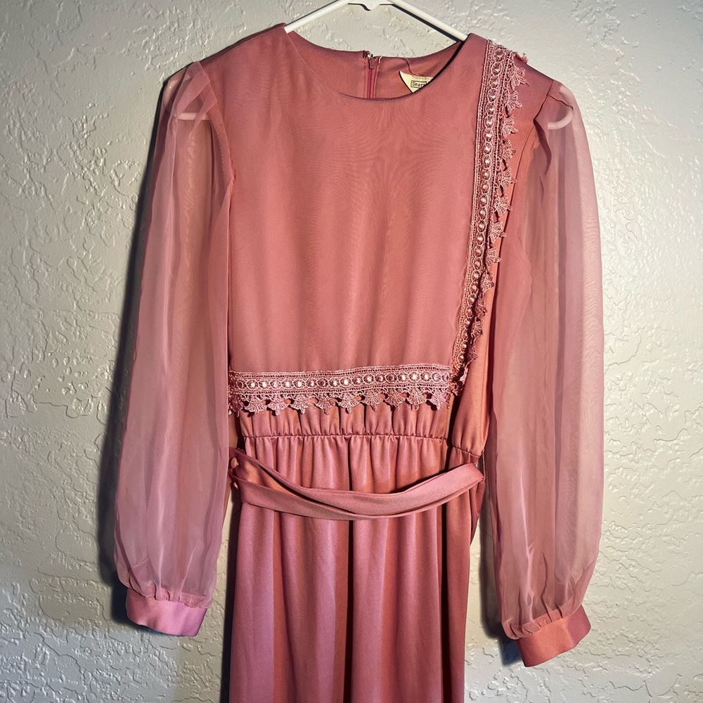 Rare Vintage Sears Long Sleeve Dress
